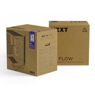 Wieża midi-tower NZXT H6 Flow - biała