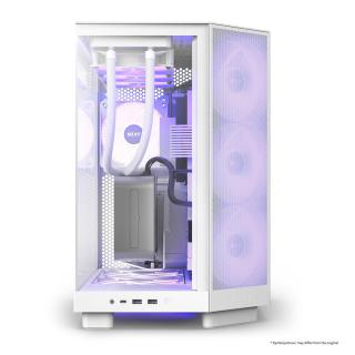 NZXT H6 Flow RGB Midi-Tower - Biały