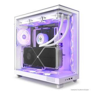 NZXT H6 Flow RGB Midi-Tower - Biały