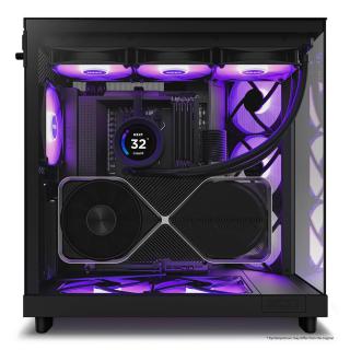 NZXT H6 Flow RGB Midi-Tower - Czarny