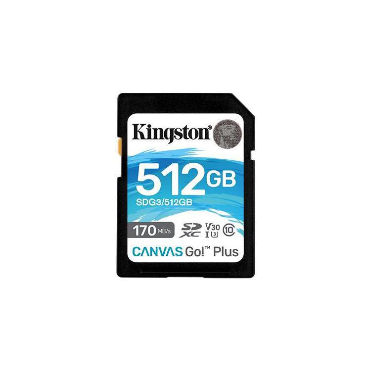 MEMORY SDXC 512GB UHS-I/SDG3/512GB KINGSTON