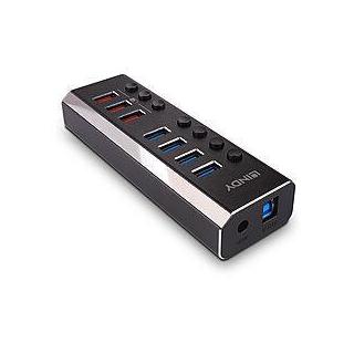 I/O HUB USB3 4PORT+3CHARGE/43371 LINDY