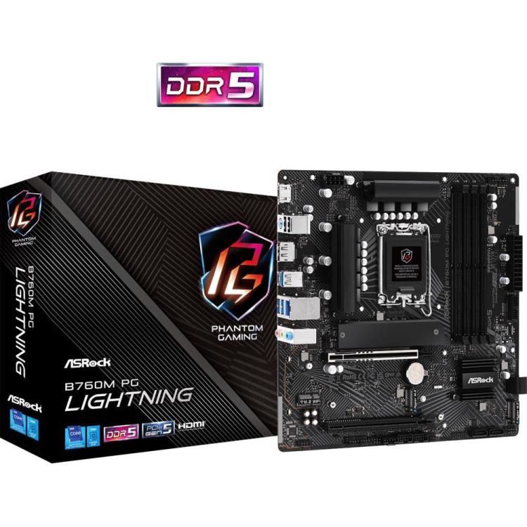 MB B760 S1700 MATX/B760M PG LIGHTNING ASROCK