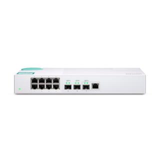 Switch niezarządzalny QNAP QSW-308-1C 8x 1GbE 2x 10GbE...