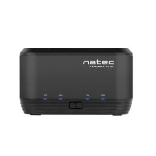 Stacja dokująca HDD Natec Kangaroo Dual 2.5/3,5cala USB 3.0 + Zasilacz