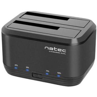 Stacja dokująca HDD Natec Kangaroo Dual 2.5/3,5cala USB 3.0 + Zasilacz