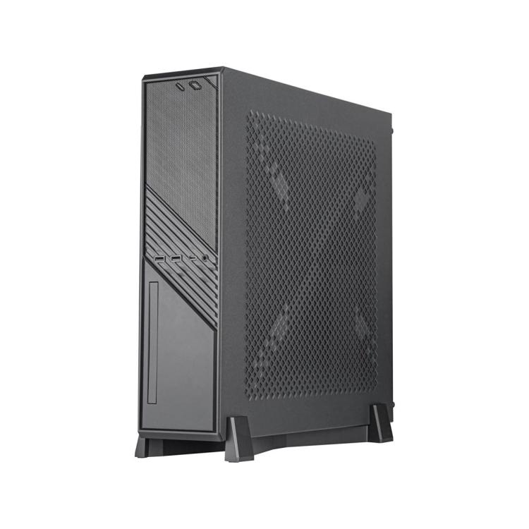 Futerał SilverStone SST-ML12B Milo Slim HTPC Micro-ATX - czarny