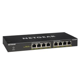 8-PORT GB POE+ FLEX SWITCH/FANLESS