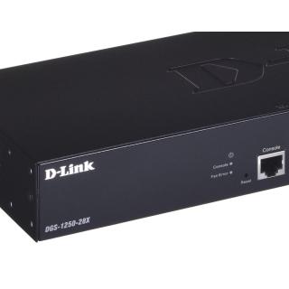 D-Link DGS-1250-28X/E 24-port Gigabit Smart Managed Switch with 4x 10G SFP+ ports