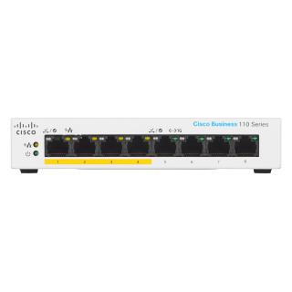 CBS110 UNMANAGED 8-PORT GE/PARTIAL POE DESKTOP EXT PS