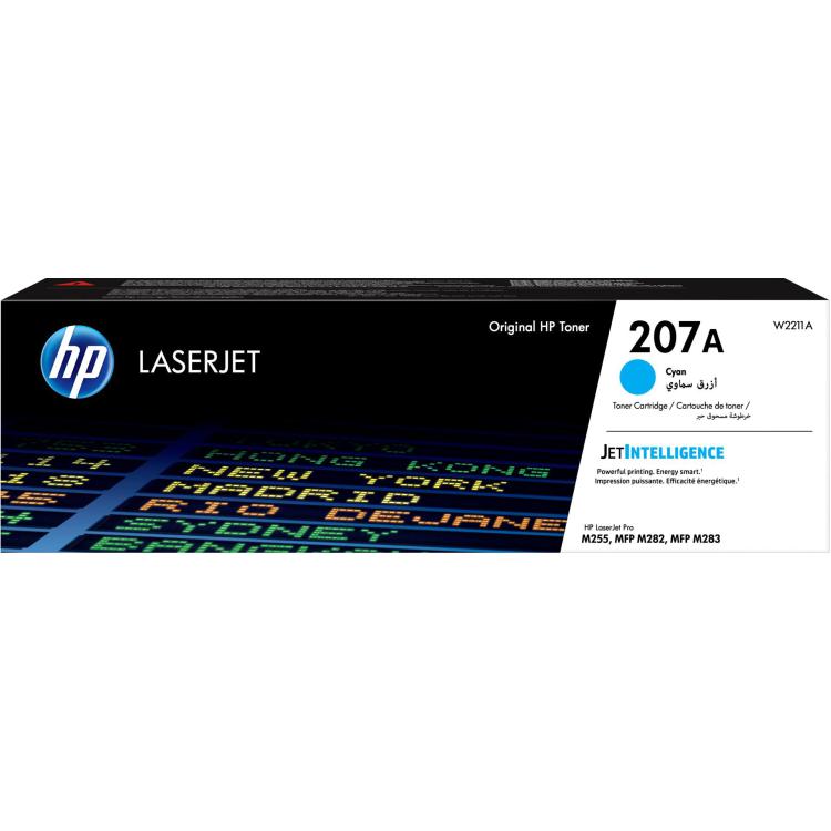 HP 207A oryginalny błękitny toner LaserJet