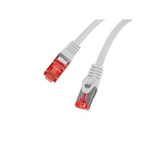 Patchcord kat.6 FTP LSZH CU 10m fluke passed szary