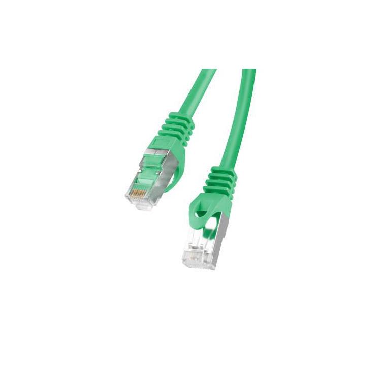 LANBERG PATCHCORD FTP KAT.6 10M ZIELONY FLUKE PASSED PCF6-10CC-1000-G