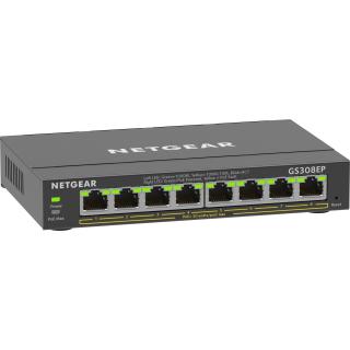 Netgear Switch 8PT PLUS SWCH W/ POE+ GS308EP-100PES