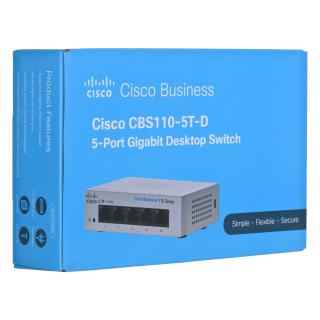 CBS110 UNMANAGED 5-PORT GE/DESKTOP EXT PS