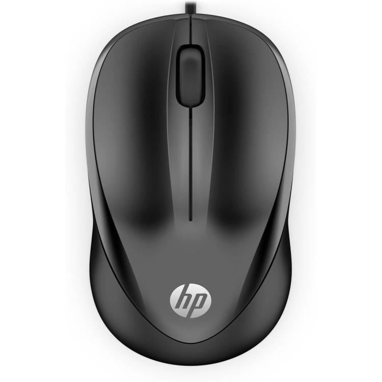 Mysz HP 1000 Wired Optical Mouse with 3 Buttons and 1000 DPI przewodowa czarna 4QM14AA