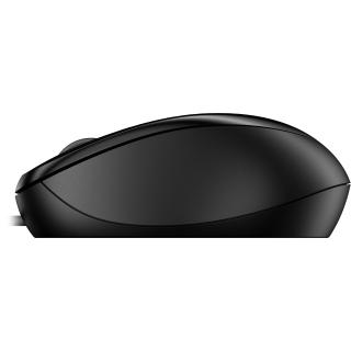 Mysz HP 1000 Wired Optical Mouse with 3 Buttons and 1000 DPI przewodowa czarna 4QM14AA