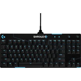 Klawiatura Logitech G PRO X Shroud czarna