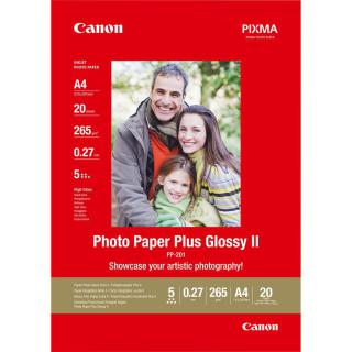 PP-201 PHOTO PAPER PLUS II/GLOSSY A4 20SHTS