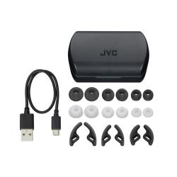 Słuchawki JVC HAE-T45TBU (douszne, TWS, bluetooth, black)