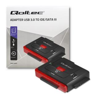 Qoltec Adapter USB 3.0 do IDE | SATA III