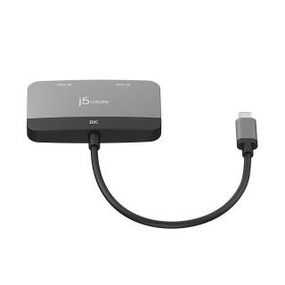 8K USB-C TO DUAL HDMI DISPLAY/ADAPTER