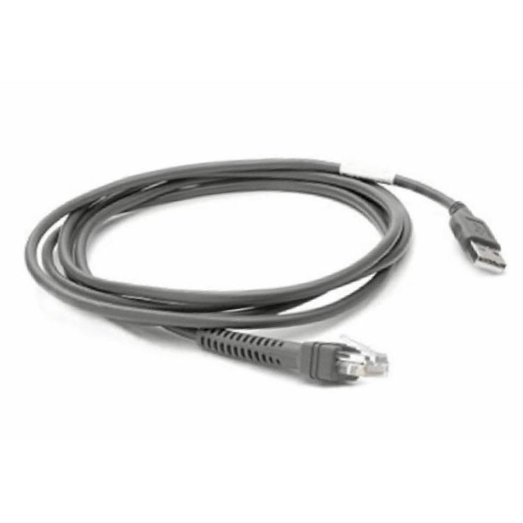 Kabel komunikacyjny do Zebry LS2208/DS2208/DS81xx/USB ekranowany/prosty/7ft(2m)/seria A