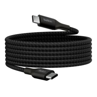 240W BRAIDED C-C CABLE 2M BLK/