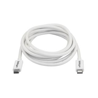 THUNDERBOLT 3 CABLE 2M/USB-C M/M WHITE