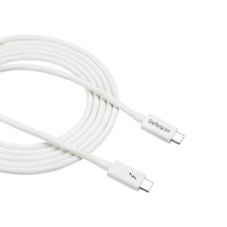 THUNDERBOLT 3 CABLE 2M/USB-C M/M WHITE