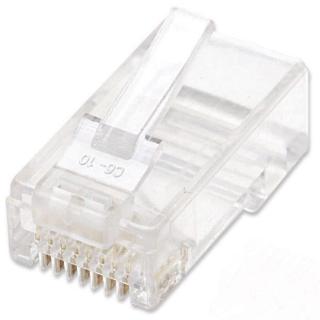 Wtyk RJ45 UTP kat.6 8P8C 2-ząbkowy (100 szt.) Intellinet