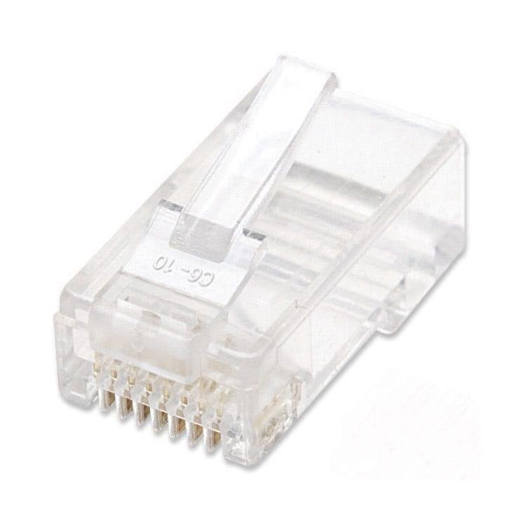 Wtyk RJ45 UTP kat.6 8P8C 2-ząbkowy (100 szt.) Intellinet