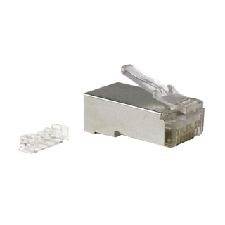 Wtyk RJ45 STP kat.6 na linkę (op. 100 szt.) ALANTEC