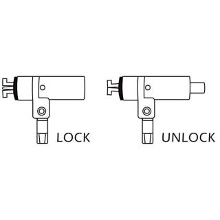 Linka zabezpieczająca Nano Slot 2.5x5.5mm na Klucz 1.8m