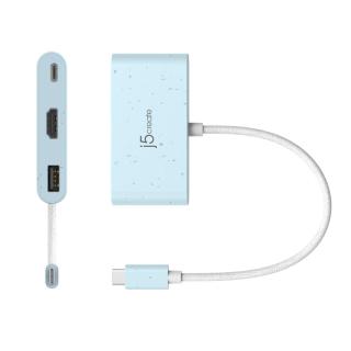 ECO-FRIENDLY USB-C TO HDMI USB/TYPE-A WITH POWER DELIVERY