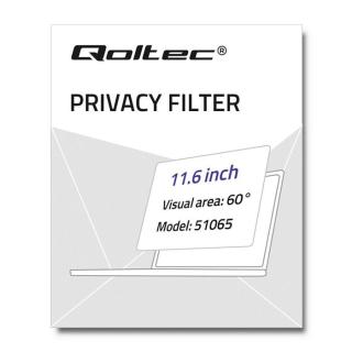 Qoltec Filtr prywatyzujący RODO do MacBook Air 11.6" |...