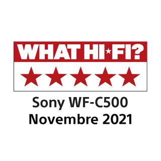 Sony Słuchawki bezprzewodowe douszne WFC500W white