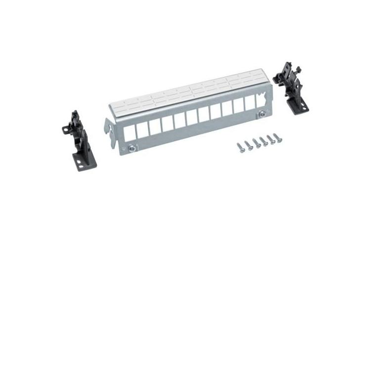 Patch Panel 12M Keystone, bez modułów, szyna TS lub płyta montażowa (FZ12MK)