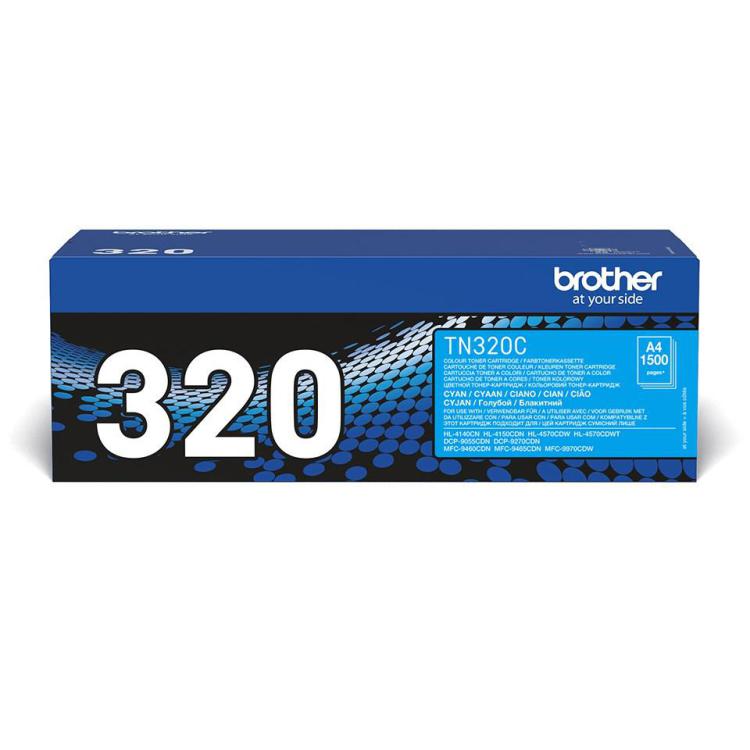 TN-320C TONER CARTRIDGE CYAN/F/ HL-4150CDN 4570CDW -4570CDWT