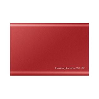 Dysk zewnętrzny SSD Samsung T7 (500GB USB 3.2 czerwony MU-PC500R/WW)