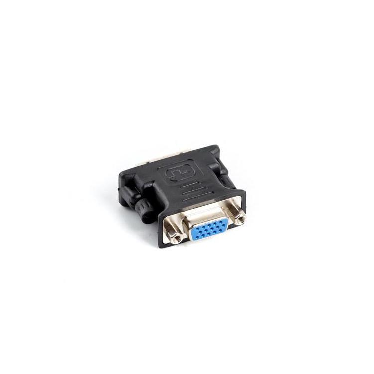 Adapter Lanberg AD-0012-BK (DVI-I (Dual link) M - D-Sub (VGA) F kolor czarny)