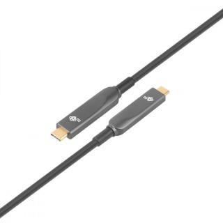 Kabel video USB C-C Optyczny 5m 4K