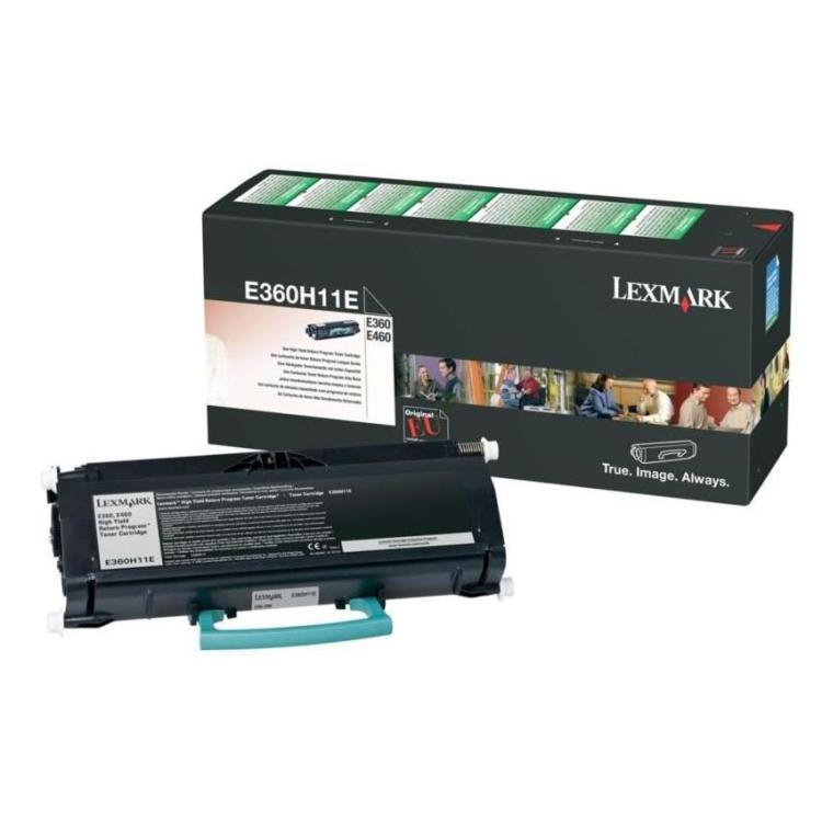 RETURN PROG. TONER CARTRIDGE BK/9K PGS F/ E360/ E460