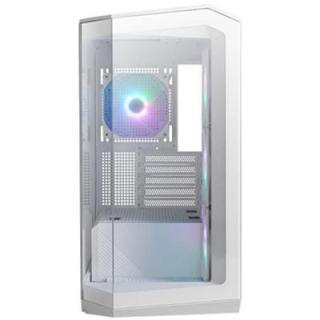 Obudowa MAG PANO M100R PZ WHITE TEMPERED GLASS USB