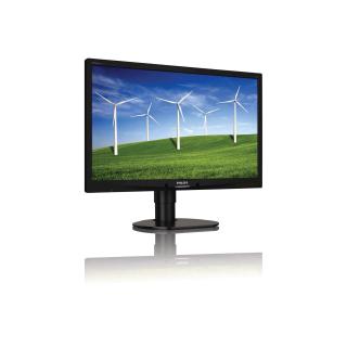 Monitor Philips 243V7QDSB/00 (24" TN FullHD 1920x1080 DisplayPort, DVI, VGA czarny)