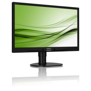 Monitor Philips 243V7QDSB/00 (24" TN FullHD 1920x1080 DisplayPort, DVI, VGA czarny)