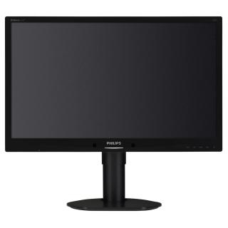 Monitor Philips 243V7QDSB/00 (24" TN FullHD 1920x1080 DisplayPort, DVI, VGA czarny)