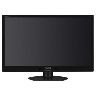 Monitor Philips 243V7QDSB/00 (24" TN FullHD 1920x1080 DisplayPort, DVI, VGA czarny)