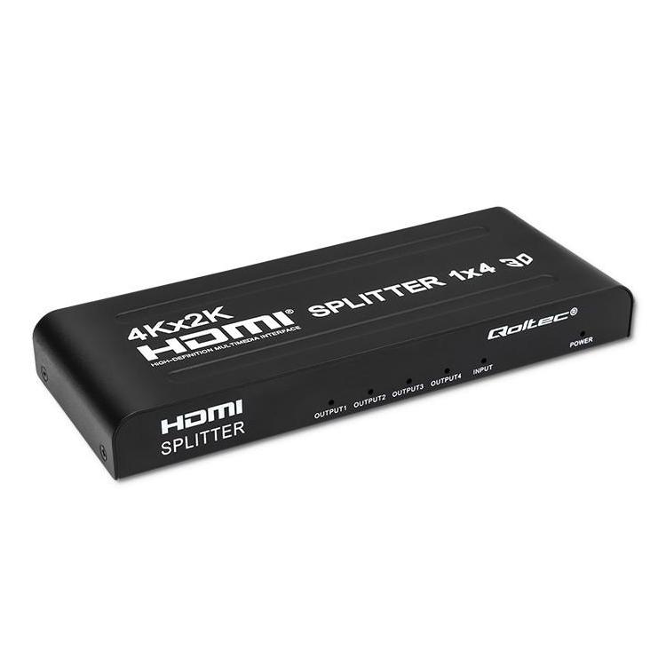 Aktywny rozdzielacz Splitter 4 x HDMI 4K x 2K | 3.4Gb/s