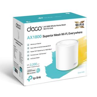 System Mesh TP-Link Deco X20 AX1800 V4, Wi-Fi 6, 2xLAN/WAN 1-pack